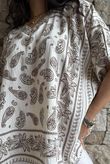 Yara Bandana Box Top White